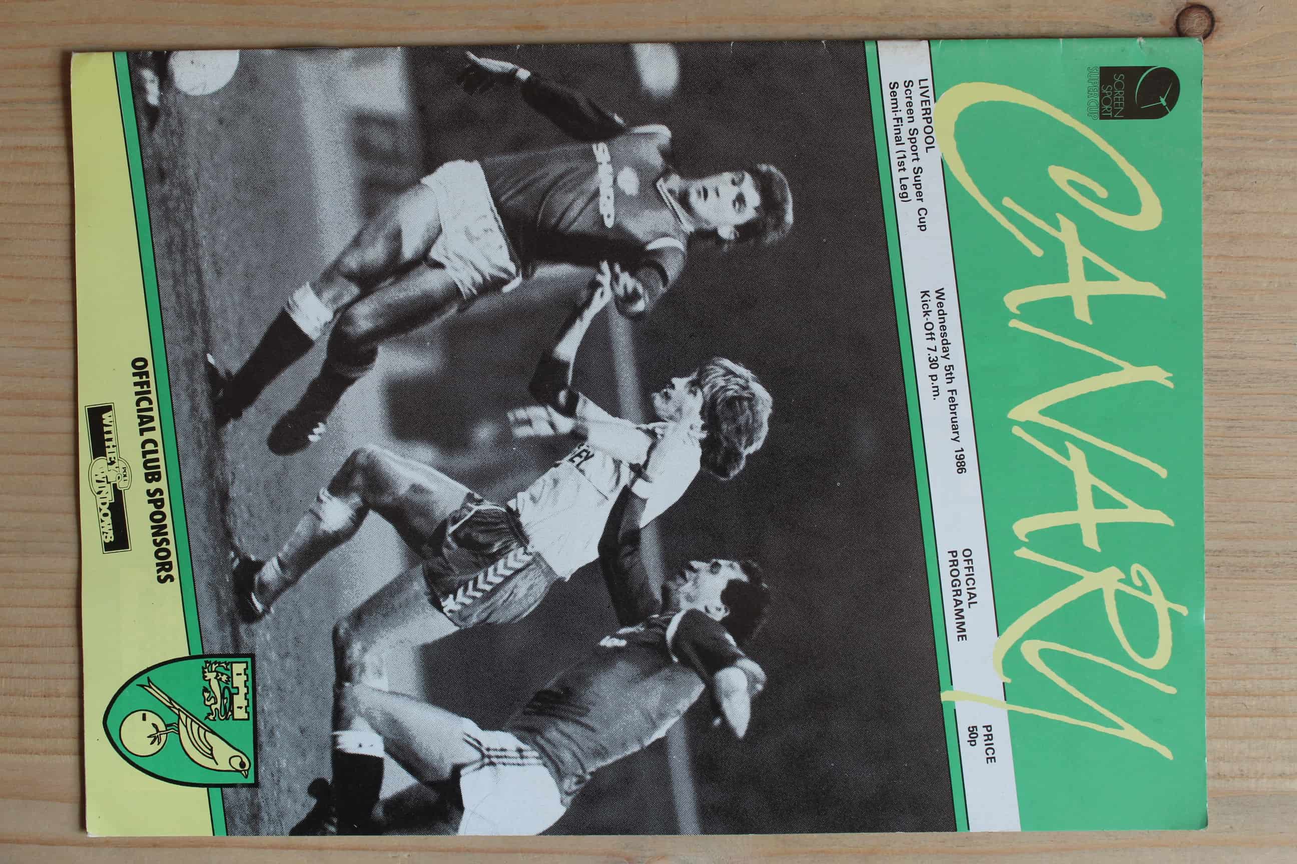 Norwich City FC v Liverpool FC